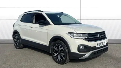 Used VW T-Cross Black Edition 95 HP (69 kW) 2023 Grey SUV