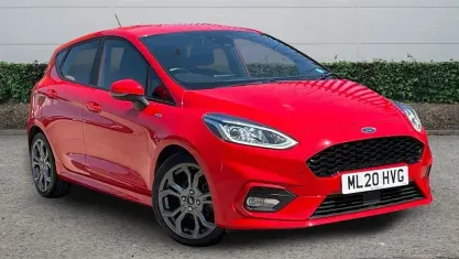 Used Ford Fiesta ST-Line 95 HP (69 kW) 2020 Red Hatchback