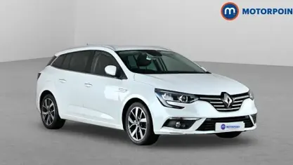 Used Renault Mégane GrandTour Dynamique 131 HP (96 kW) 2017 White Estate