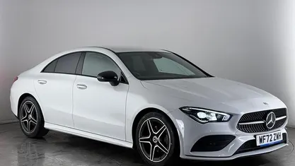 White Used 2022 Mercedes CLA180 AMG Line Premium Sedan | £21,200 (Fair price)