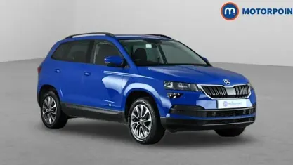 Usado Skoda Karoq SE Drive 150 CV (110 kW) 2021 Azul SUV