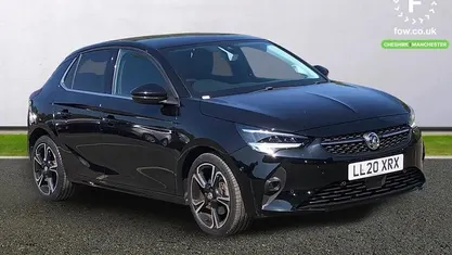 Second-hand Vauxhall Corsa Elite 101 CP (74 kW) 2020 Negru Hatchback