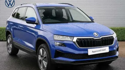Used Skoda Karoq SE Drive 110 HP (80 kW) 2024 Blue SUV