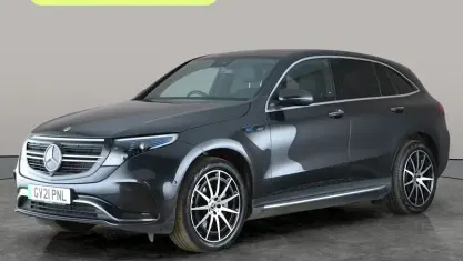 Used Mercedes EQC400 AMG line 300 kW (408 HP) 2021 Grey SUV