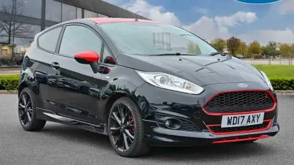 Used Ford Fiesta ST-Line 140 HP (102 kW) 2017 Black Hatchback