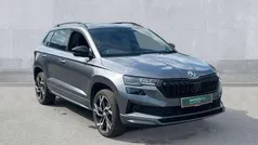 Metallic graphite grey Used 2024 Skoda Karoq SportLine SUV | £26,980 (Fair price)