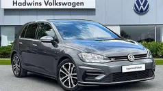 Grey Used 2018 VW Golf VII R-line Hatchback | £15,495 (Fair price)