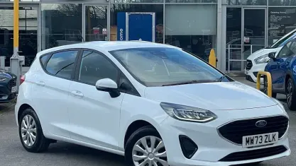 Used Ford Fiesta Trend 75 HP (55 kW) 2024 White Hatchback