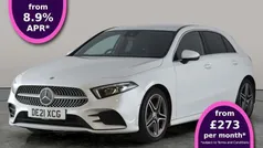 White Used 2021 Mercedes A180 AMG line Hatchback | £18,897 (Fair price)