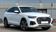 White Used 2021 Audi Q5 Sportback S-Line SUV | £31,995 (Fair price)