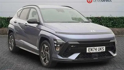 Used Hyundai Kona N Line 129 HP (94 kW) 2025 Blue SUV