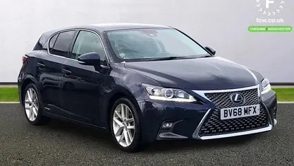 Blue Used 2018 Lexus CT200h Luxury Line Hatchback | £14,199 (Fair price)