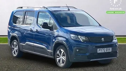 Used Peugeot Rifter GT 131 HP (96 kW) 2022 Blue MPV
