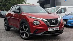 Red Used 2022 Nissan Juke Tekna SUV | £14,990 (Fair price)