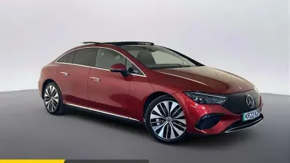 Used Mercedes EQE350 Exclusive Luxury 214 kW (292 HP) 2022 Red Sedan