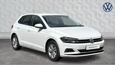 Pure white Used 2019 VW Polo SE Hatchback | £11,550 (Fair price)
