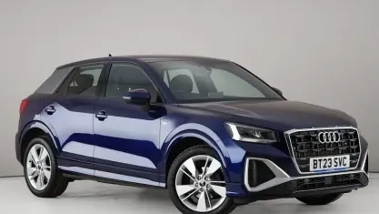 Used Audi Q2 S-Line 150 HP (110 kW) 2023 Blue SUV