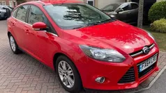 Red Used 2014 Ford Focus Titanium Hatchback | £6,180 (Fair price)