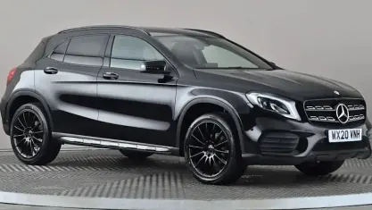 Used Mercedes GLA180 AMG line 122 HP (89 kW) 2020 Black SUV