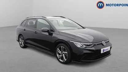 Used VW Golf VIII R-line 150 HP (110 kW) 2023 Black Estate