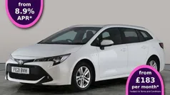 White Used 2021 Toyota Corolla Estate | £13,674 (Fair price)