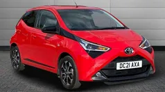 Red pop Used 2021 Toyota Aygo Trend Hatchback | £10,991 (Fair price)