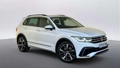 Used VW Tiguan R-line 245 HP (180 kW) 2023 White SUV