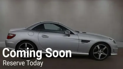 Used Mercedes SLK200 AMG 184 HP (135 kW) 2012 Silver Cabriolet