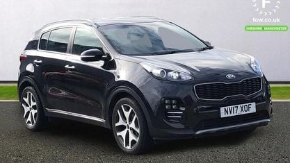 Gebraucht Kia Sportage GT-Line 141 PS (103 kW) 2017 Schwarz SUV