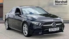 Black Used 2020 Mercedes A200 AMG Line Premium Sedan | £17,026 (Fair price)
