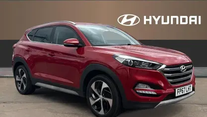 Used Hyundai Tucson Edition 177 HP (130 kW) 2017 Red SUV