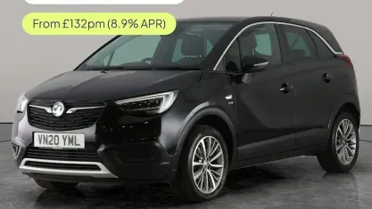 Used Vauxhall Crossland X S 110 HP (80 kW) 2020 Black SUV