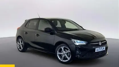 Used Vauxhall Corsa SRi 131 HP (96 kW) 2021 Black Hatchback