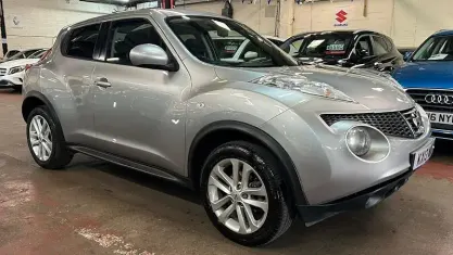 Used Nissan Juke Acenta 117 HP (86 kW) 2013 Silver SUV