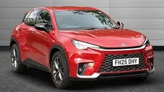 Red New 2025 Lexus LBX SUV | £33,981 (Fair price)