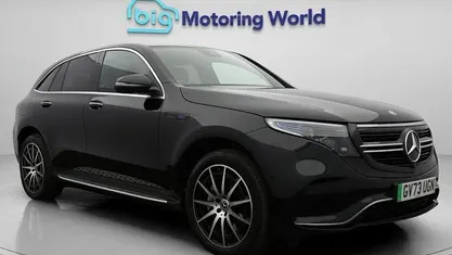 Used Mercedes EQC400 AMG line 300 kW (408 HP) 2023 Black SUV