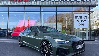 Used Audi S5 Black Edition 341 HP (250 kW) 2023 Green Coupe