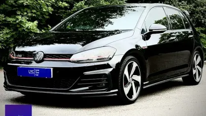 Used VW Golf VII GTI 230 HP (169 kW) 2018 Black Hatchback