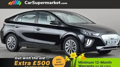 Used Hyundai Ioniq Premium 100 kW (136 HP) 2021 Black Hatchback