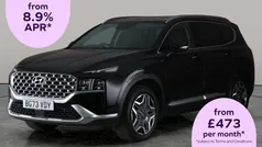 Black Used 2023 Hyundai Santa Fe Premium SUV | £31,122 (Fair price)