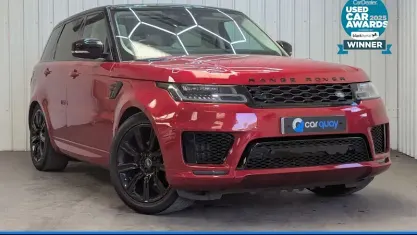 Używany Land Rover Range Rover Sport HSE Dynamic 306 KM (225 kW) 2019 Czerwony SUV