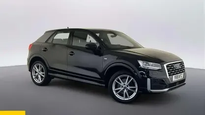 Używany Audi Q2 S-Line 150 KM (110 kW) 2018 Czarny SUV