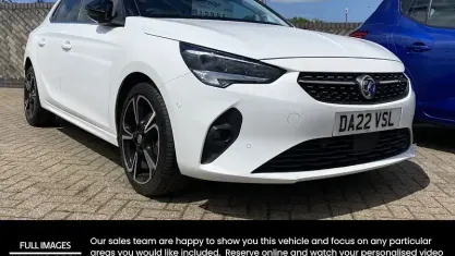 Used Vauxhall Corsa Edition 101 HP (74 kW) 2022 White Hatchback