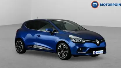 Używany Renault Clio IV Iconic 76 KM (55 kW) 2019 Niebieski Hatchback