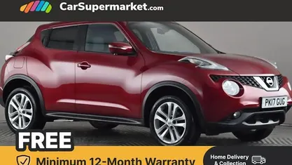 Used Nissan Juke N-Connecta 116 HP (85 kW) 2017 Red SUV