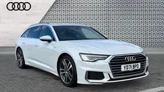 White Used 2021 Audi A6 S-Line Estate | £25,814 (Fair price)
