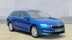Race blue metallic Used 2024 Skoda Octavia SE L Estate | £27,890