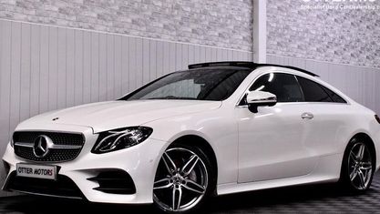 Begagnad Mercedes E220 AMG Line Premium 194 HK (142 kW) 2020 Sportkupé