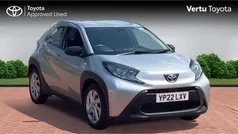 Silver Used 2022 Toyota Aygo PURE Hatchback | £11,785 (Fair price)