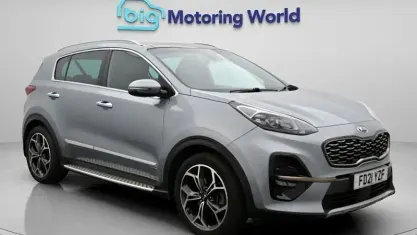 Used Kia Sportage GT-Line S 136 HP (100 kW) 2021 Silver SUV